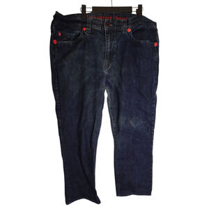 True Religion X Manchester United Skinny Jeans Men’s 40 Stretch Dark Wash 7207